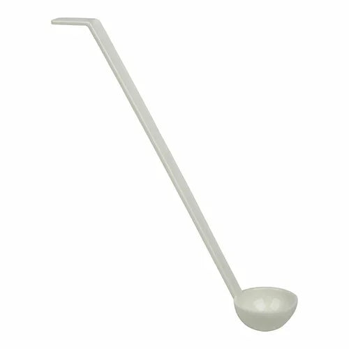 Cambro LD130148 | Camwear Ladle 13 in 1 oz plain polycarbonate white NSF