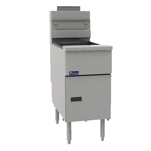 PITCO VF-35S Gas Fryer with Tube Fired Stand Alone and 35 lb Oil Capacity