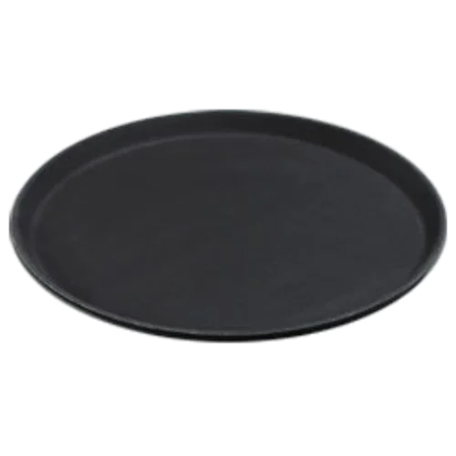 Carlisle 1400GL004 | GripLiter Serving Tray 14-5/8 in dia round black