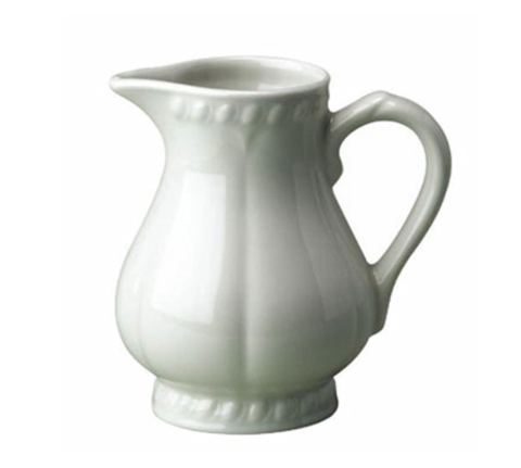 Churchill W   BJ251 Jug, 5 oz., with handle, rope embossed gadroon rolled edge, fluted, microwave &