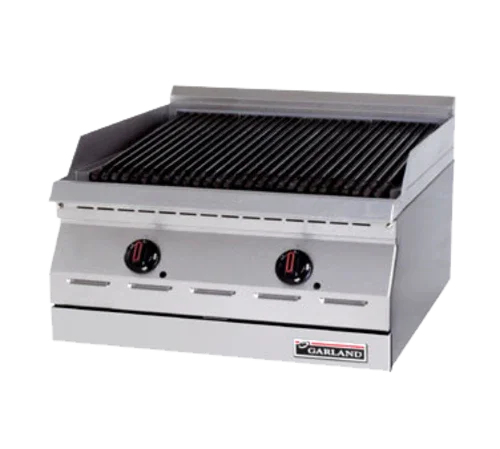 Garland GD-18RB countertop gas charbroiler with cast iron radiants