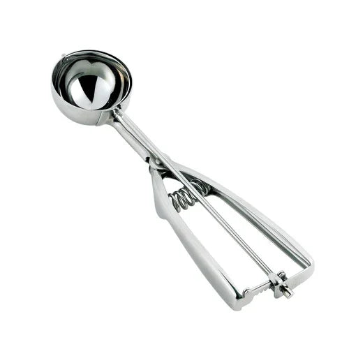 Browne 573408 Disher, size 8, 4 oz., twin grip, sized stamped on blade, stainless steel (indiv