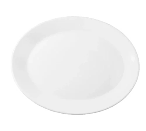 Chef & Sommelier Eternity Plus 8.5" x 6.75" Oval Platter (24/Case) | FM556