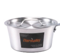 Thermalloy 5815905 Thermalloyr Sauce Pan Cover, flat, fits 5813905, 9 gauge aluminum