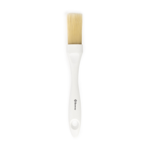 Browne 6130015 Pastry Brush, 1-1/2 in , linear, 100% pure boar bristle, ABS plastic handle, bri