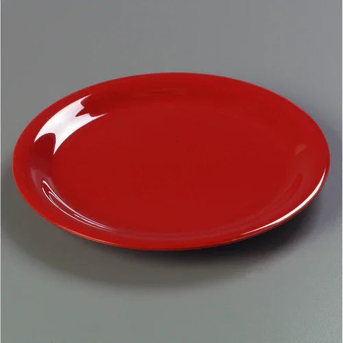 Carlisle 3300405 | Sierrus Dinner Plate 9 in dia. | Melamine Red