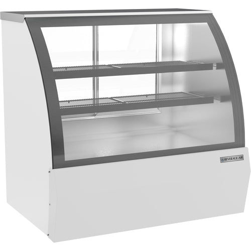 Beverage Air CDR4HC-1-W Refrigerated Deli Case, open food rated, 49-1/4 in  W, 14 cu. ft. capacity, curv