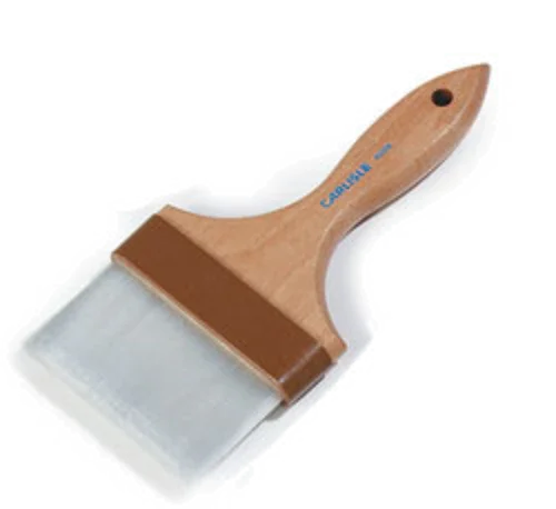 Carlisle 4039900 | Pastry Brush 4 in Epoxy-Set Bristles Nylon White