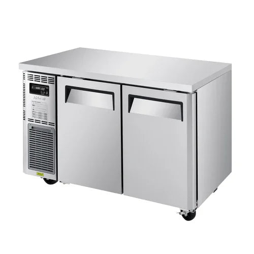 Turbo Air JUR-48S-N6 J Series Side Mount Undercounter Refrigerator, narrow, two-section, 47-1/4 in W