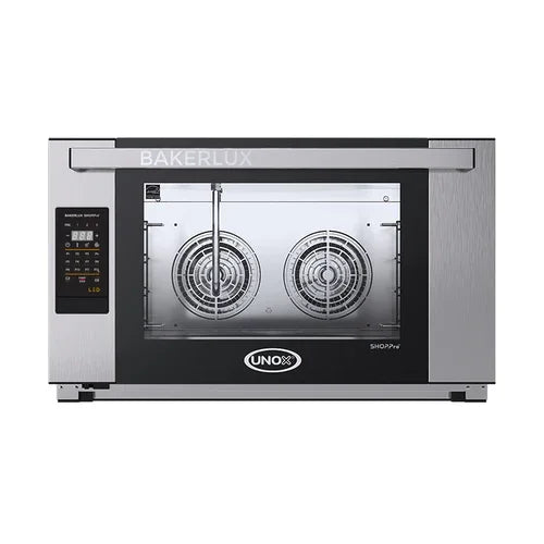 Unox XAFT-04FS-ELDV Convection Oven with Digital LED Panel and Humidity Control