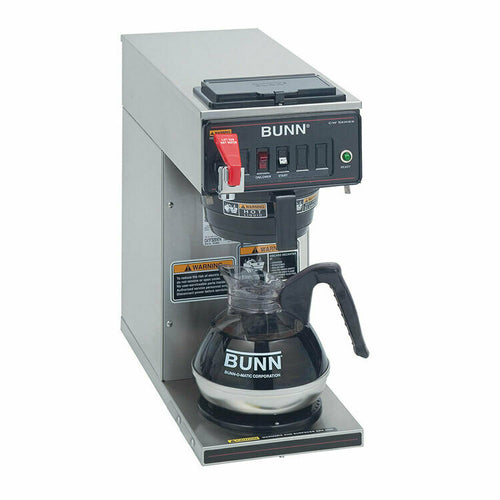 Bunn-O-Matic 12950.6031 12950.0293 CWTF15-1 Coffee Brewer, automatic, with 1 lower warmer, brews 3.8 gal