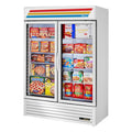 True GDM-49F-HC~TSL01 Freezer Merchandiser, two-section, True standard look version 01, -10øF, (8) she