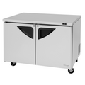 Turbo Air TUR-48SD-N(-AL)(-AR) Super Deluxe Series Undercounter Refrigerator, two-section, 48-1/4 in W x 31 in