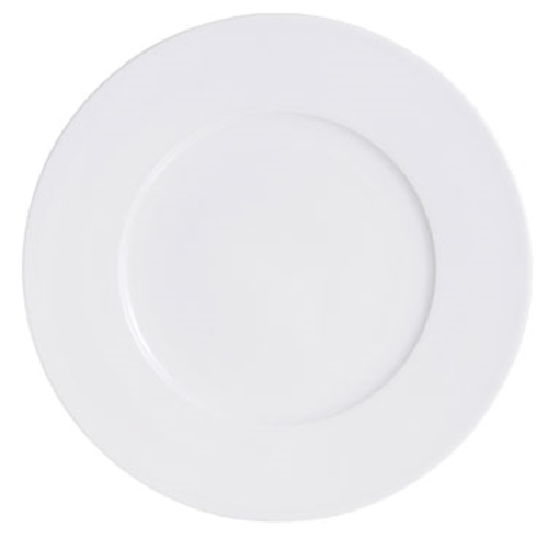 Arcoroc R0804 Salad Plate, 8-1/2 in  dia., round, wide rim, Aluminite material, extra strong p