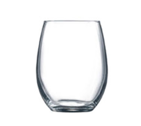 Arcoroc  C8832 Tumbler/Wine Glass, 9 oz., stemless, glass, Arcoroc, Perfection (H 3-3/4 in  T 2