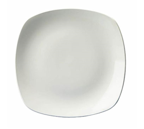 Churchill WH  SP9 1 Plate, 8-1/2 in , square, rolled edge, microwave & dishwasher safe, ceramic, eco