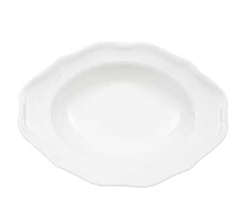 Villeroy Boch 16-3318-2760 Plate, 10 in  x 7-1/4 in , 11-3/4 oz., oval, deep, dishwasher, microwave and sal