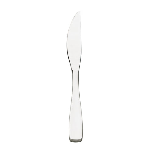 Browne 503012 Modena Steak Knife, 9-3/10 in , serrated, 13/0 stainless steel, satin finish