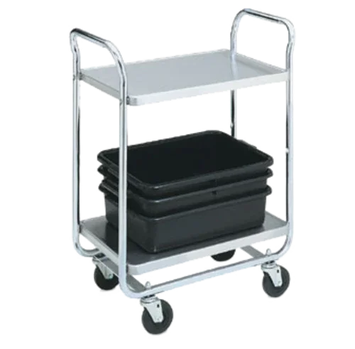 Vollrath 97161 | Utility Cart | 500 lb Capacity Tubular Steel with Stainless Steel Shelves