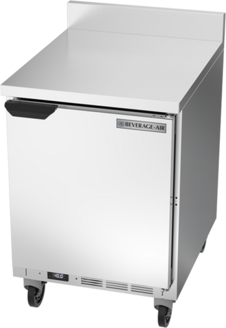 Beverage Air WTF24AHC-FIP Worktop Freezer, one-section, 24 in W, 4.9 cu. ft. capacity, (1) solid door, (2)