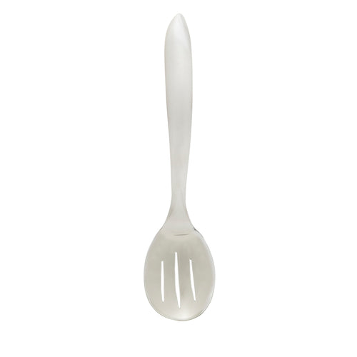 Browne  573274 Eclipse Serving Spoon, 13 in , ergonomic, slotted, tapered stay-cool curved holl