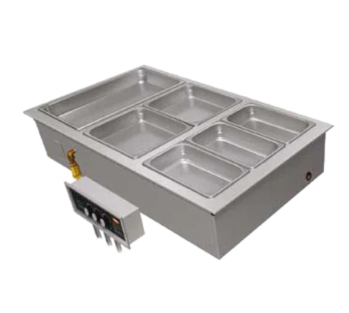 Hatco HWBI-2MA Drop-In Heated Well with Manifold Drains and Auto-Fill