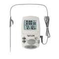 Taylor 1470FS Cooking Thermometer & Timer, digital, 32ø to 392øF (0ø to 200ø C) temperature ra