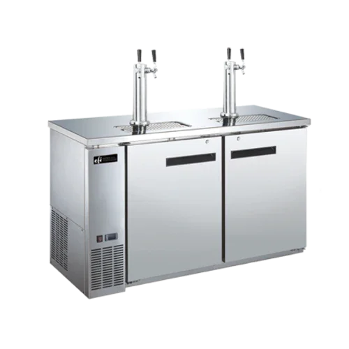 EFI CBBSDD2-60CC | Versa Chill | Back Bar Direct Draw Cooler 60.9 in W