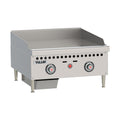 Vulcan VCRG36-T Griddle, countertop, gas, 36 in  W x 20-1/2 in  D cooking surface, 1 in  thick p