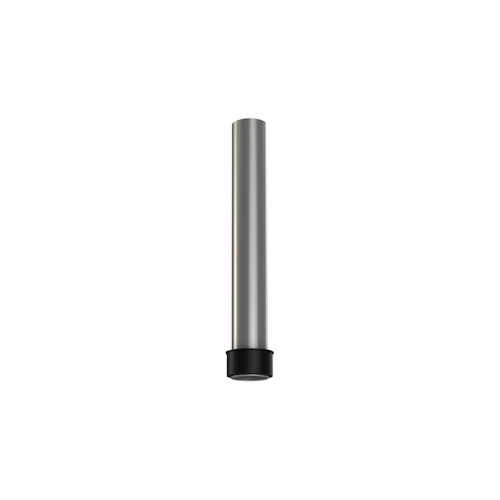 Tarrison TP-309201 Overflow Tube, 10 in , for 1-1/2 in  sink opening, brass