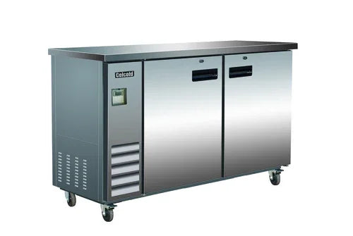 CELCOLD CBB60S back bar refrigerator, 61 inches wide, 14.16 cu. ft. capacity
