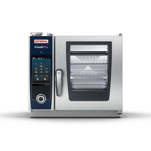 Rational ICP XS E 208/240V 3 PH (LM100AE)-QS (Quick Ship) (CA1ERRA.0000210) iCombi Pror XS Combi Oven, electric, (3) 12 in  x