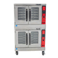 Vulcan VC55ED Convection Oven, electric, double-deck, standard depth, solid state controls, 5-