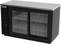Beverage Air BB58HC-1-GS-B Refrigerated Back Bar Storage Cabinet, two-section, 59 in W, 37-1/4 in  H, 21.86