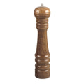 Browne 572120 Deluxe Pepper Mill, 12 in H, forged steel mechanism, wood, walnut finish