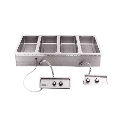 Wells MOD-400TDM/AF Food Warmer, top-mount, built-in, electric, auto-fill, (4) 12 in  x 20 in  openi