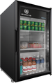 Beverage Air MT06-1H6B Marketeer Series Refrigerated Merchandiser, reach-in, one-section, triple pane h