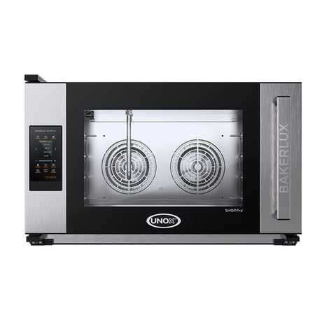Eurodib XAFT-04FS-ETRV Unoxr Bakerlux Convection Oven, digital touch panel with humidity, countertop, f