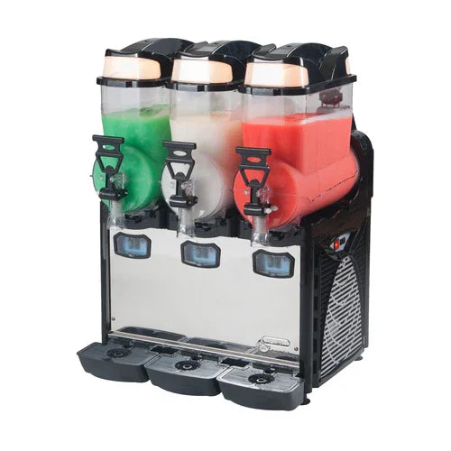 Confrimell OASIS3 Slush Machine with Three 2.6 Gallon Tanks and CFC-Free Cooling