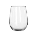 Libbey 221 Wine Glass, 17 oz., white wine, Safedger rim guarantee, Stemless (H 4-1/2 in  T
