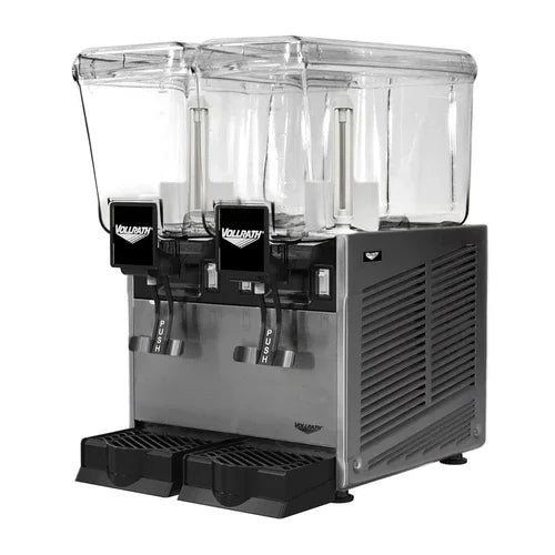 Vollrath VBBD2-37-S | Pre-Mix Refrigerated Beverage Dispenser | Electric | Stainless Steel
