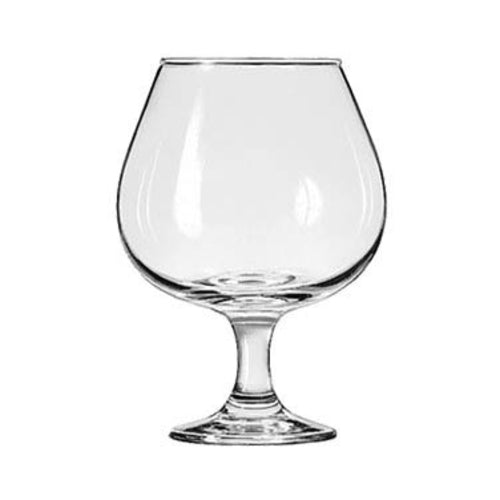 Libbey 3709 Brandy Glass, 22 oz., Safedger rim & foot guarantee, Embassyr (H 6 in  T 2-3/4 i