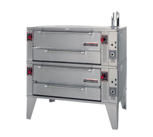 Garland GPD-60-2 | Pizza Oven | Deck-Type Gas Double 75 in Wide