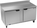 Beverage Air WTF60AHC Worktop Freezer, two-section, 60 in W, 14.39 cu. ft., (2) solid doors, (4) shelv
