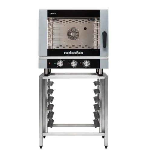 Blue Seal EC40M5/SK40A Turbofanr Combi Oven, electric, direct steam, full size, with SK40A stand, 65 in