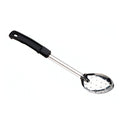 Browne 572312 Serving Spoon, 11 in , perforated, black polypropylene handle, hanging hole, 1.5
