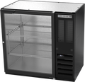 Beverage Air BB36HC-1-G-B Refrigerated Back Bar Storage Cabinet, one-section, 36 in W, 34 in  H, 8.36 cu.