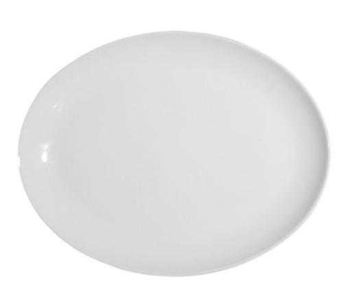 Continental 50CCPWD122 Platter, 8 in , oval, coupe, scratch resistant, oven & microwave safe, dishwashe