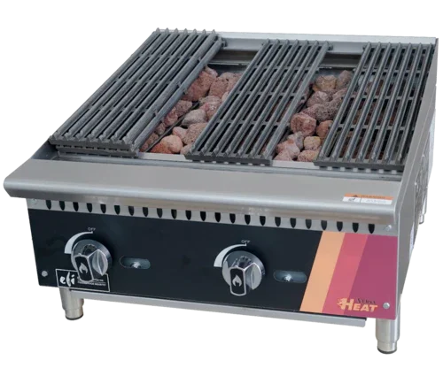 EFI HCH24-LV-N | Versa Heat | Charbroiler Natural Gas Countertop 24 in W