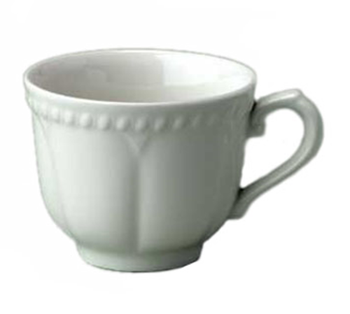 Churchill W   BCE 1 Tea Cup, 7-1/2 oz., elegant, rope embossed gadroon rolled edge, fluted, microwav